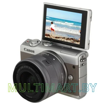 Фотоаппарат Canon EOS M100 Kit 15-45mm (серый) картинка 4